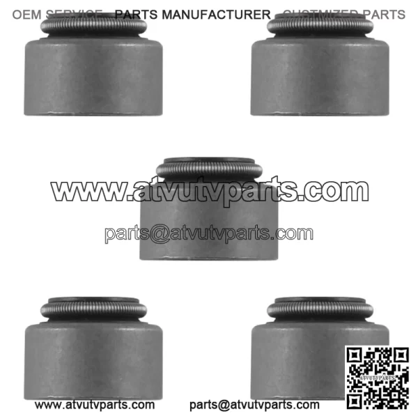 5X Valve Stem Seal For Yamaha Raptor 660R 2001-2005 (For: 2006 Yamaha Rhino 660) - Image 5