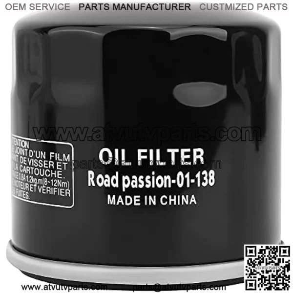 Oil Filter for SUZUKI LTF400 EIGER 2X4 400 2002-2004 LTF400F EIGER 4X4 400 2002-2007 LTF400F EIGER 4X4 CAMO 400 2005-2007 - Image 5