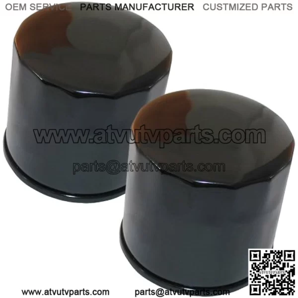 2 Pack Oil Filter Compatible with Suzuki Ltf400 Ltf 400 F Lt-A400 Eiger Auto 2Wd 4Wd 2002-2007