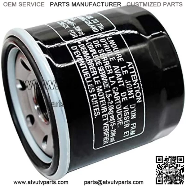 2 Pack Yerbay Compatible Motorcycle Oil Filter for Suzuki LTF500 F Quadrunner 1998-2002 / LTF500F Vinson 4X4 500 2002-2007 - Image 3