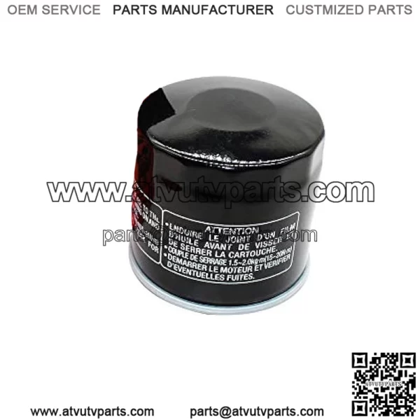 2 Pack Yerbay Compatible Motorcycle Oil Filter for Suzuki LTF500 F Quadrunner 1998-2002 / LTF500F Vinson 4X4 500 2002-2007 - Image 4