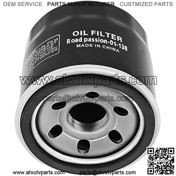 Oil Filter for SUZUKI LTF500 F QUADRUNNER 500 1998-2002 LTF500F VINSON 4X4 500 2002-2007 LTF500F VINSON 4X4 CAMO 500 2005-2007(pack of 2) - Image 3