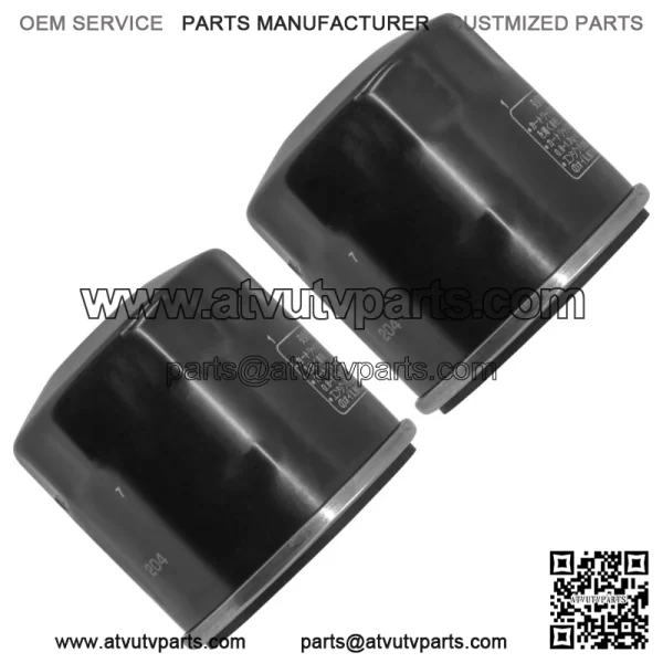 2 Pack Oil Filter for Yamaha YXR660 Rhino YZF R6 599 XJ6 Diversion 600 2006-2018 - Image 3