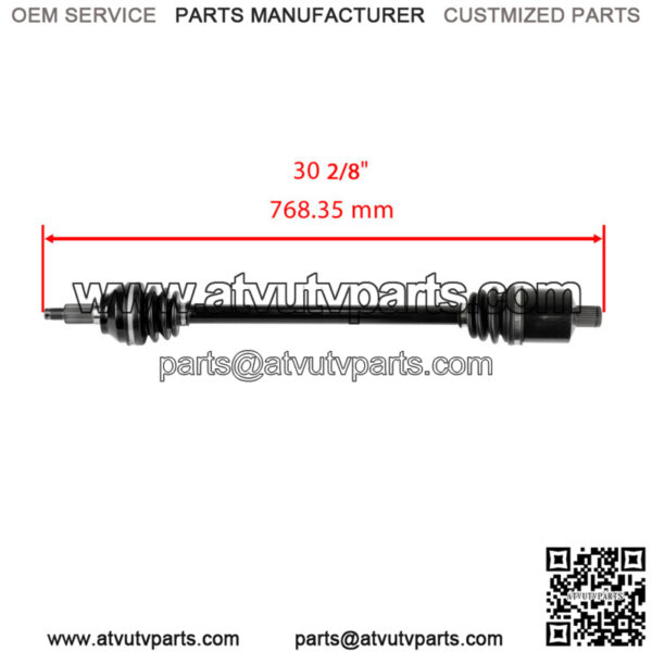 Front Left and Right CV Joint Axle Shaft for Polaris RZR XP 4 Turbo 2016 - 2021 - Image 2