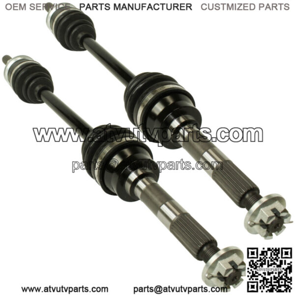 Front Left Right CV Joint Axles for Kawasaki Mule 3010 KAF620 4X4 2001-2008