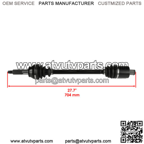 Rear Right / Left Complete CV Joint Axle for Polaris 1333233, 1590476 - Image 2