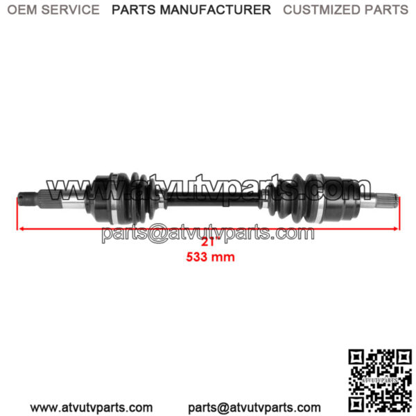 Front Left / Right CV Joint Axle for Honda TRX420FA5  FA6 Rancher 420 4X4 15-19 - Image 4