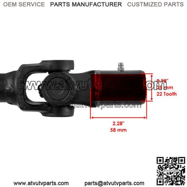 Rear Prop Shaft For Polaris 1333424 1333126 1333195 1333272 - Image 3
