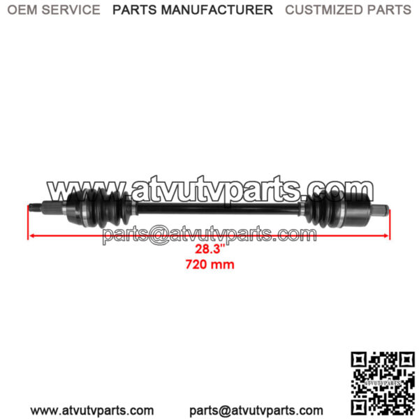 for Polaris Ranger 570 Full Size EPS 2015 Front Right and Left CV Joint Axle - Image 2