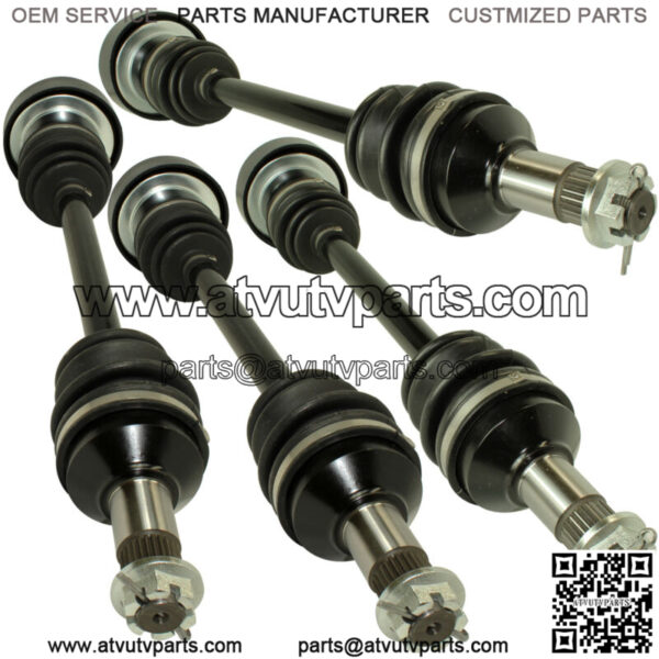 for Arctic Cat 650 4X4 H1 2006-11 / 700 4X4 07-14 Front and Rear  CV Joint Axle