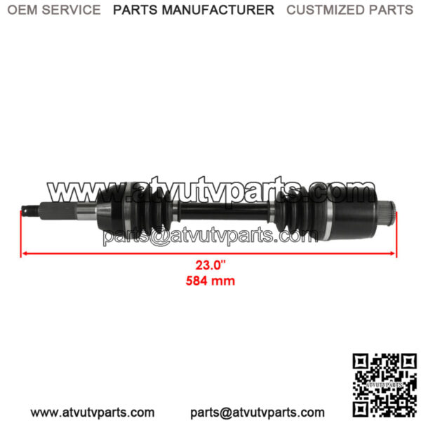 for Polaris 1380197 1380240 Rear Right / Left Complete CV Joint Axle w/ BEARIG - Image 2