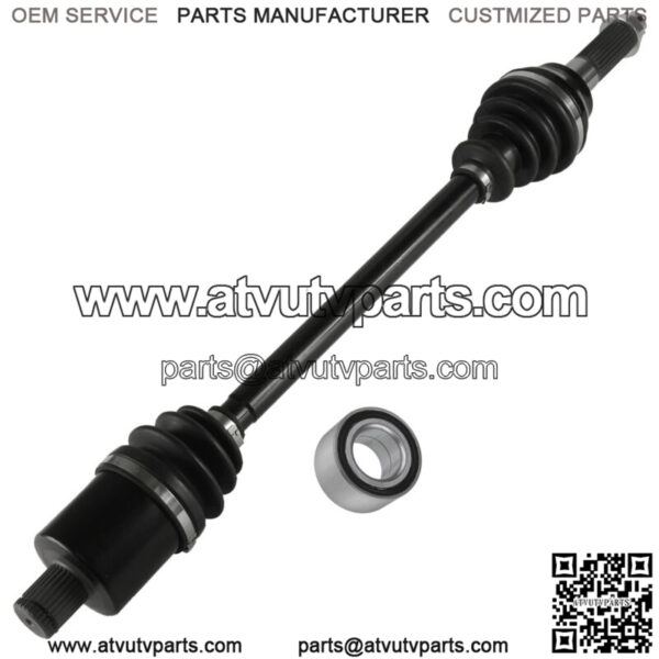 for Polaris 1332814 1333008 1590476 1333233 Rear RH / LH CV Joint Axle w/Bearing - Image 4