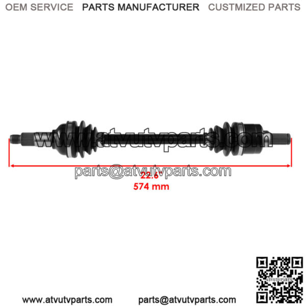 Rear Left or Right Complete CV Joint Axle for Yamaha Grizzly 700 YFM700 2014-15 - Image 2