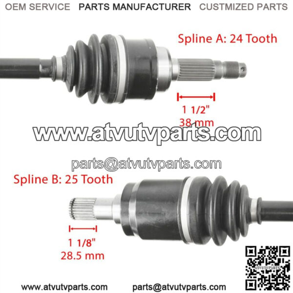 Rear Left CV Joint Axle fits Honda MUV700 Big Red 700 4X4 2009 2010 2011 - 2013 - Image 3
