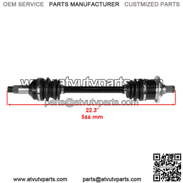 Front Right Complete CV Joint Axle for Arctic Cat 700 4X4 TBX TRV 2010-2014 - Image 2