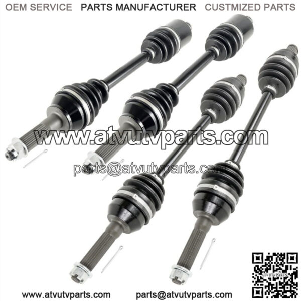 Front Rear Left and Right CV Joint Axle fits Polaris Sportsman 570 2015 - 2017