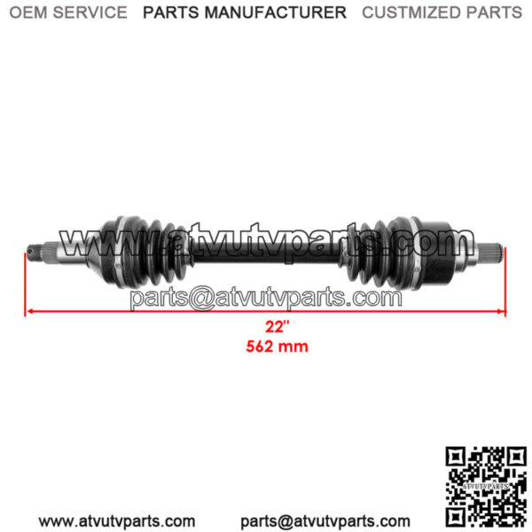 Front Left or Right CV Joint Axle fits Arctic Cat Wildcat Trail 700 2014 - 2019 - Image 2