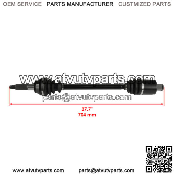 Rear Right / Left Complete CV Joint Axle for Polaris 1332814, 1332878, 1333008 - Image 2