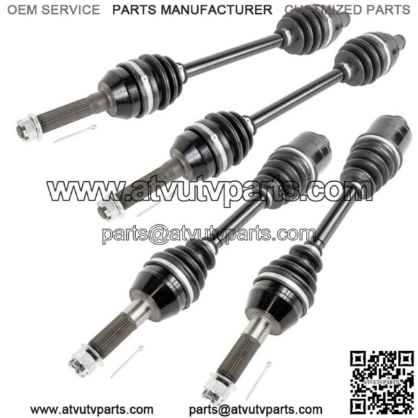Front Rear CV Joint Axle for Polaris Sportsman 500 4x4 HO 2013-14 Except Touring