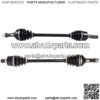 Front Left & Right CV Axle Drive Shaft 2014-2019 Kawasaki Teryx 4 800