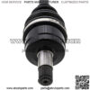 High Strength CV Axle Driveshaft for Yamaha Grizzly 660 5KM-2510J-20 2003-2008 - Image 5