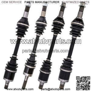 Complete F&R CV Axle Driveshaft Kit for Can-Am Outlander 450 570 Max 570