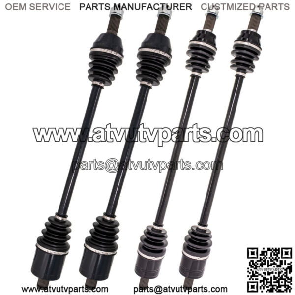Complete F&R CV Axle Driveshaft Kit for Polaris RZR XP 1000 RZR XP 4 1000