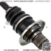 CV Axle Drive Shaft Assembly Set for Yamaha Rhino 700 2008-2013 - Image 3