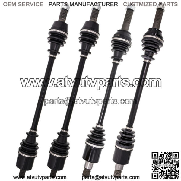 Complete F&R CV Axle Driveshaft Assembly Kit for Polaris RZR 4 RZR S 800