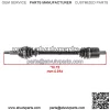 AM141845 Front Left CV Joint Axle For John Deere Gator HPX 815E 615E 850D - Image 2
