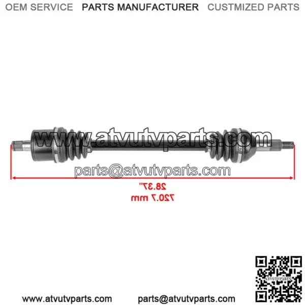 Rear And Front CV Axles For Can-Am Traxter T HD5 2020 SidexSide - Image 4