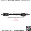 59266-0048 59266-0708 Front Right CV Axle For Kawasaki KRT750 800 KRF800 - Image 2