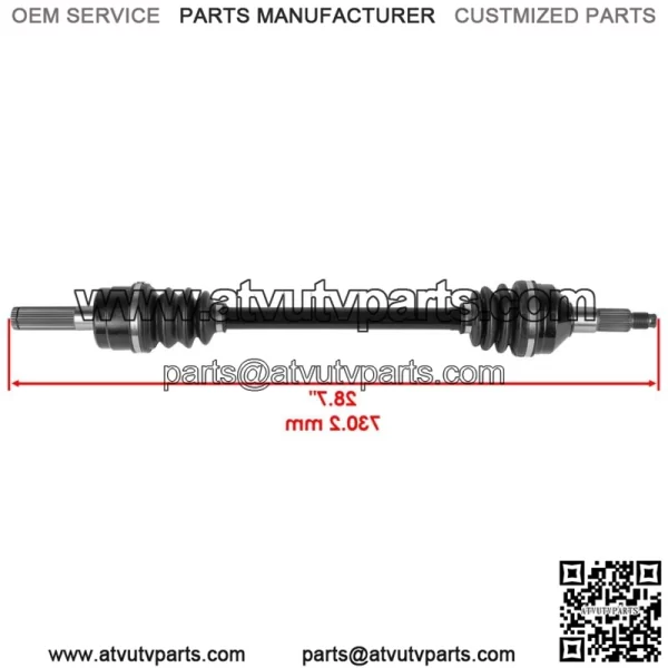 Front Left CV Axle For Kawasaki Teryx4 800 KRT800 2014-2023 - Image 2