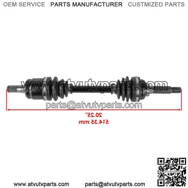 Front Left CV Axle For Suzuki Eiger Auto 4x4 LT-A400FC 2005-2007 - Image 2