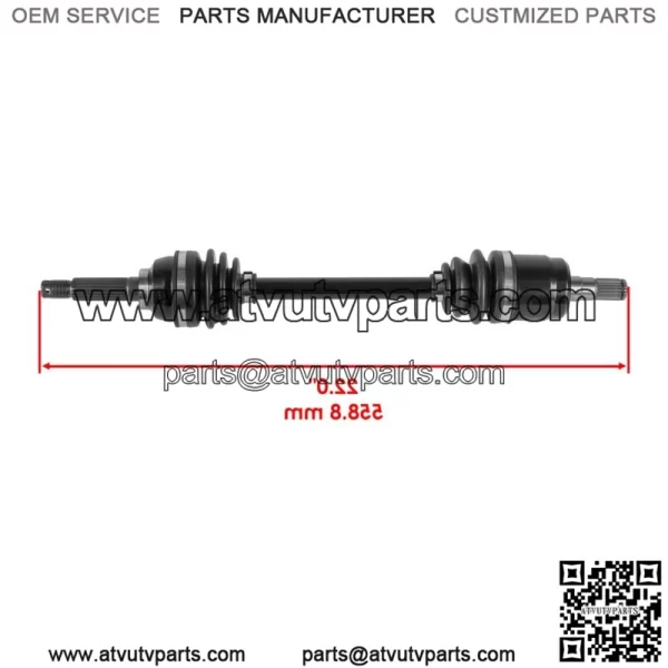 Front Left And Right CV Axle For Suzuki King Quad LT-A400 LT-F400 2008-2022 - Image 4