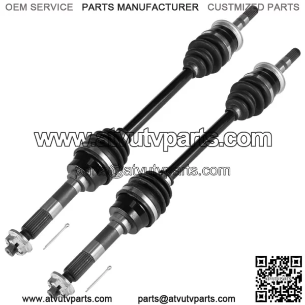Front Left Right CV Joint Axles for Kawasaki Mule 4010 KAF950 Diesel 2009-2013