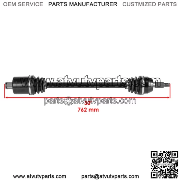Front Rear CV Joint Axle Shaft for Polaris RZR XP 4 1000 2017 2018 Left Right (For: Polaris) - Image 4