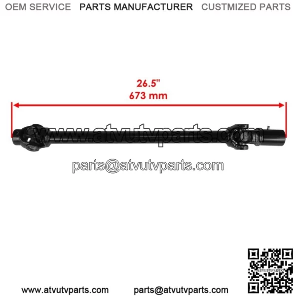 Front Prop Drive Shaft Assembly For Polaris Sportsman 400 HO 4x4 2011-2022 (For: Polaris Sportsman 800) - Image 3