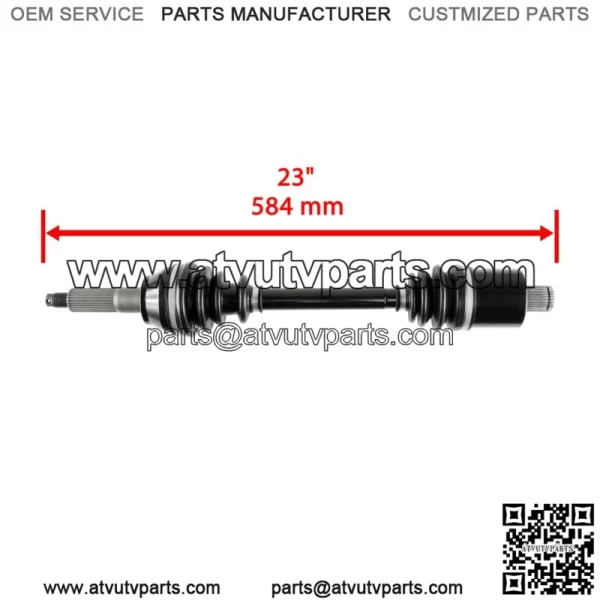 Front Rear Left and Right CV Joint Axle fits Polaris Sportsman 570 2015 - 2017 (For: Polaris Sportsman 570) - Image 4
