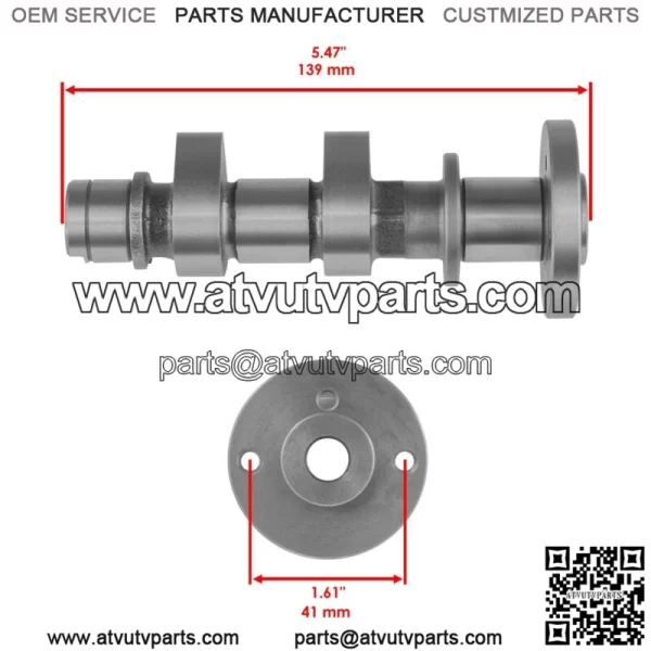 Exhaust & Intake Camshafts w/ Decompression for Polaris 023626 3022299 3022556 (For: Polaris Sportsman 570) - Image 2
