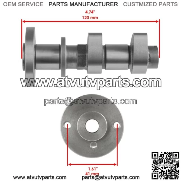Exhaust & Intake Camshafts w/ Decompression for Polaris Ranger 570 CREW Full Siz (For: Polaris Sportsman 570) - Image 3
