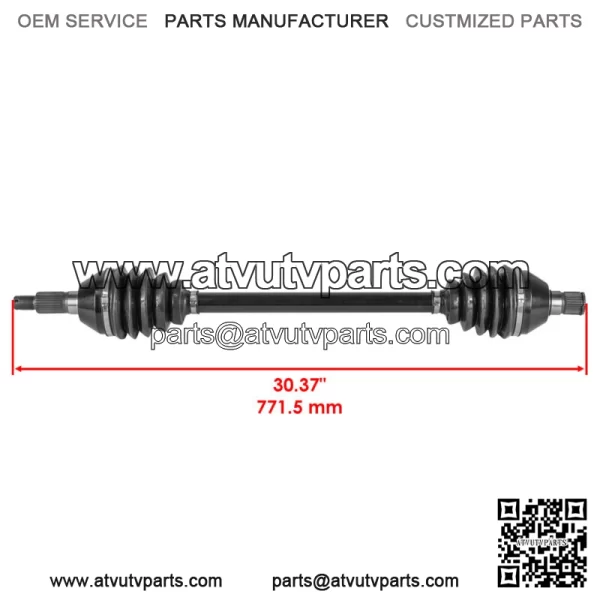 705502154 Rear CV Joint Axles For Can-Am Maverick X3 Left And Right - Image 2