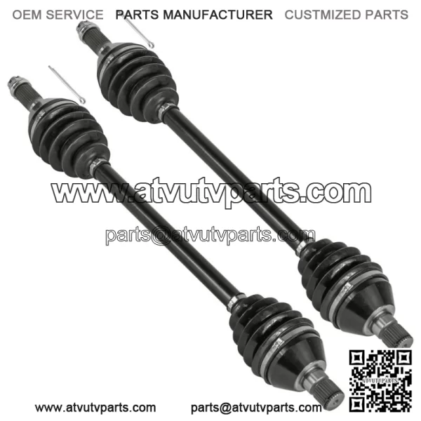 705502154 Rear CV Joint Axles For Can-Am Maverick X3 Left And Right - Image 4