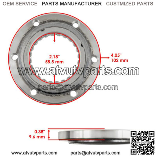 Starter Clutch Sprag One Way Bearing For Yamaha Rhino 700 YXR700 2008 2009-2013 - Image 2