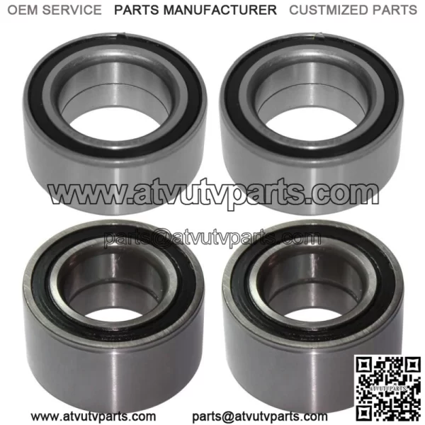 Set of 4 Ball Bearings for Polaris RZR S 800 EFI 2010-2014 Front & Rear