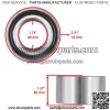 Rear Wheel Ball Bearings for Polaris Sportsman 500 HO 2008-2013 - Image 2