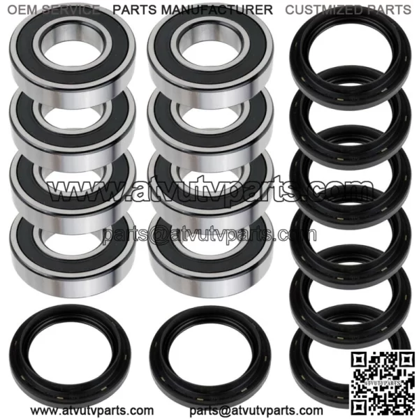 8 Front Rear Wheel Knuckle Bearing Seal For Yamaha Viking 700 Yxm700 2014-2018