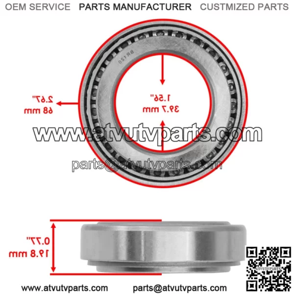 Rear Wheel Axle Bearing w/Seal For Can-Am CanAm Bombardier DS650 2000-2007 - Image 2