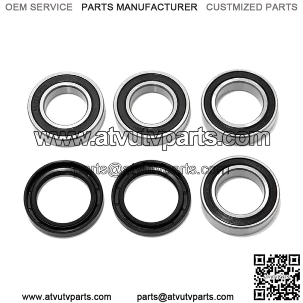 Rear Wheel Axle Bearings Seals Kit For Honda ATC250SX / Big Red 250 ATC250ES 1985 - Image 2