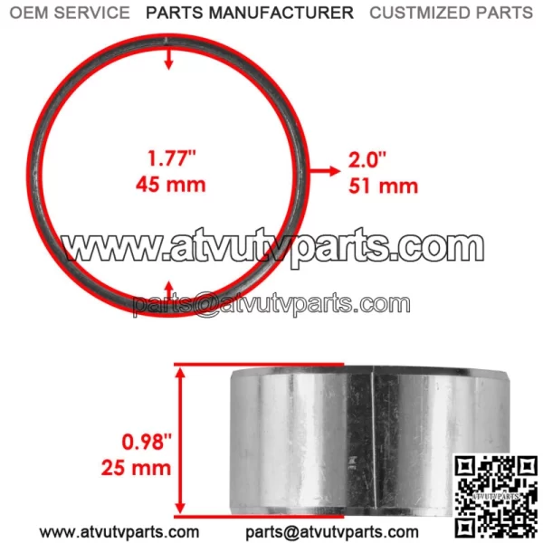 Primary Clutch One Way Bearing Kit For Polaris Sportsman 800 EFI 6X6 2009-2015 (For: Polaris Sportsman 800) - Image 3